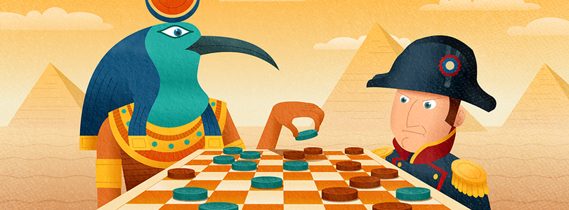The origins of draughts - from ancient to modern times