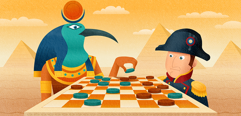 The origins of draughts - from ancient to modern times