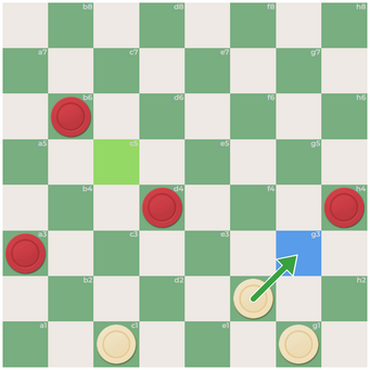 DOUBLE opening COMBINATION in checkers during the live stream