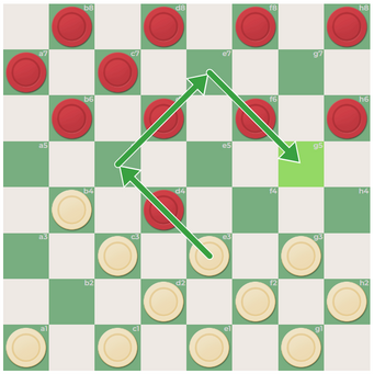 How to play Checkers: Draughts rules and jumps explained