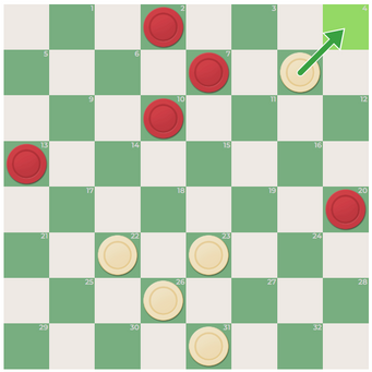 How to play American Checkers - rules & tips, Checkers Magazine